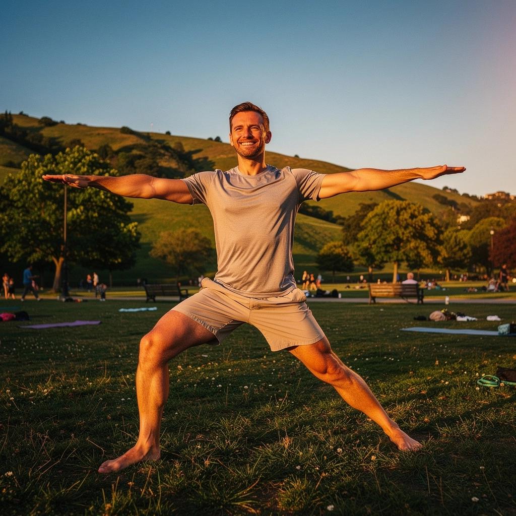 Ambiente interno di uno studio di yoga, con candele accese e tappetini ben disposti.